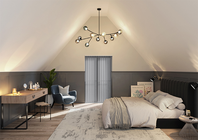 Andromeda, Grey Dusk - Vertical Blind - Image 8
